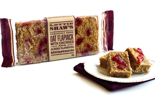 Lottie Shaws Cherry & Almond Flapjack 300g