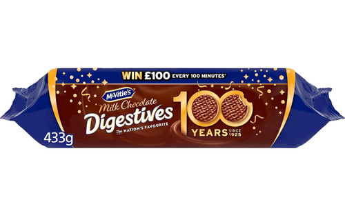 Mcvities Milk Chocolate Digestives Large Pack 433g