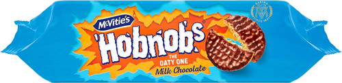 McVities Hobnobs Milk Chocolate Jumbo Pack 431g