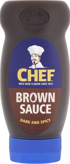 Chef Brown Sauce Squeezy 485g