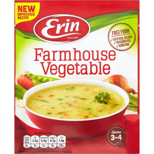 Erin Farmhouse Vegetable Soup 75g