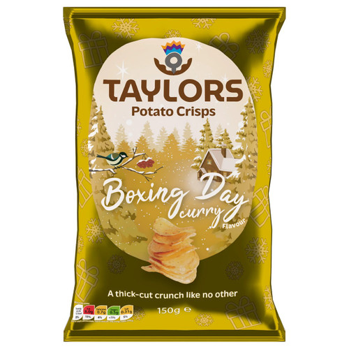 Taylors Boxing Day Curry Crisps 150g **Pre-Order**