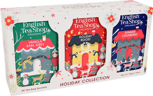 English Tea Shop Holiday Collection Trio - 60 Tea Bag Sachets 90g ***Pre-Order***