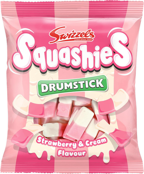 Swizzels Squashies Strawberry & Cream 120g