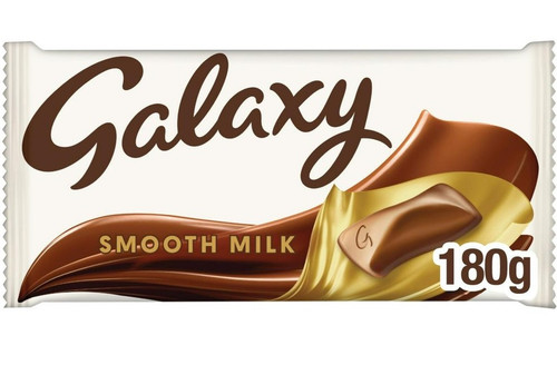 Galaxy Smooth Milk Chocolate Block 180g