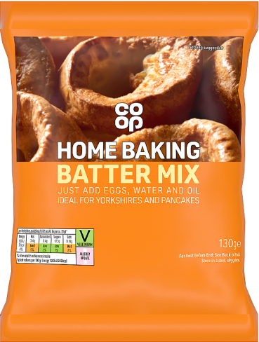 Co-op Home Baking Batter Mix 130g
