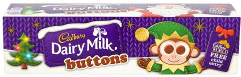 Chocolate Buttons Tube 72g