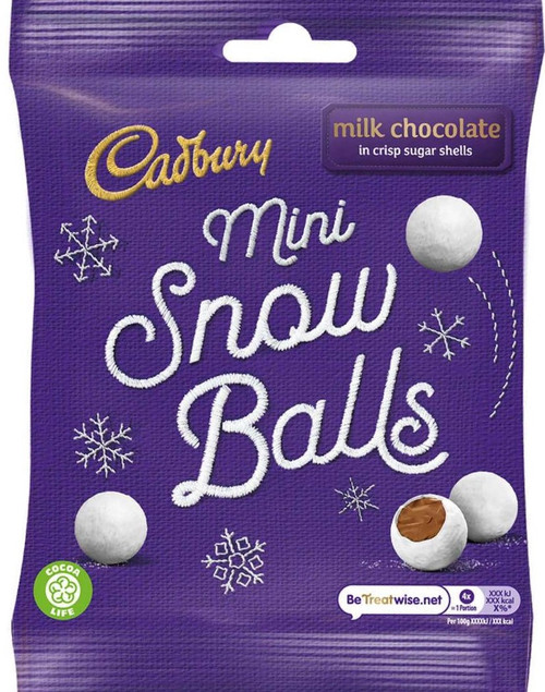 Chocolate Snow Balls 74g