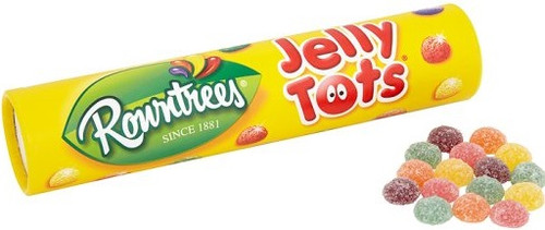 Rowntree Jelly Tots Tube 115g **Pre-Order**