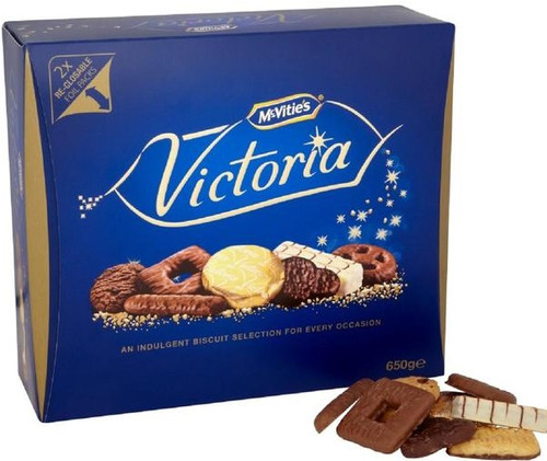 McVities Victoria Biscuits Carton 490g **Pre-Order**