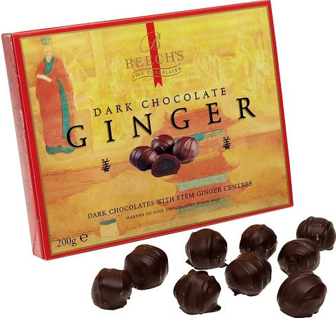 Beech's Dark Chocolate Ginger 200g