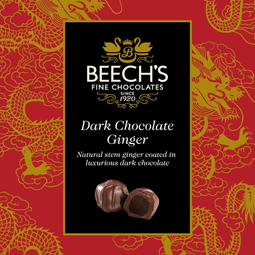 Beech's Dark Chocolate Ginger 100g