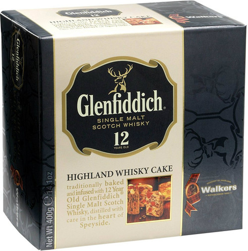 Walkers Glenfiddich Whisky Fruit Cake 400g ***Pre-Order***