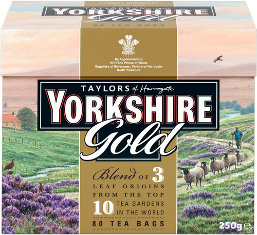 Yorkshire Gold Teabags 80 Pack