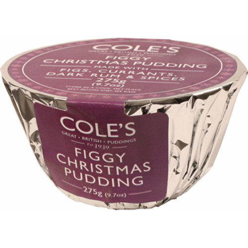 Coles Figgy Christmas Pudding 275g