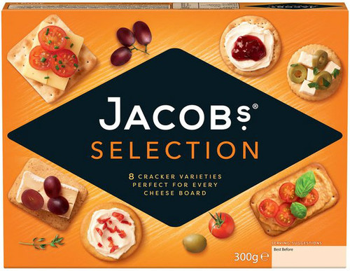 Jacobs Biscuits For Cheese 300g
