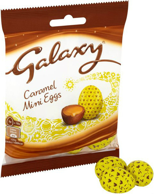 Galaxy Caramel Mini Eggs 80g *B/B JUNE 4, 2023*