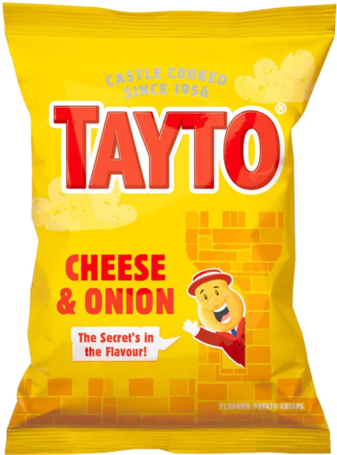 Tayto Cheese & Onion 32.5g 8 Pack