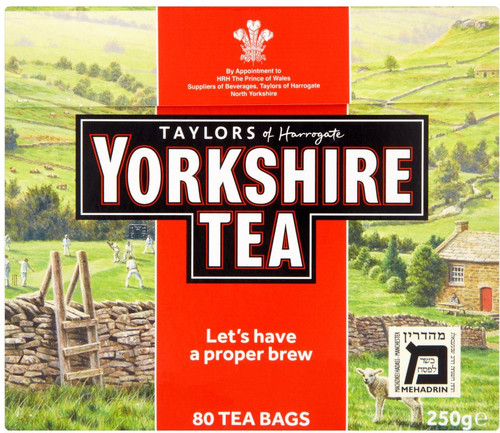 Yorkshire Red Teabags - 80 Pack