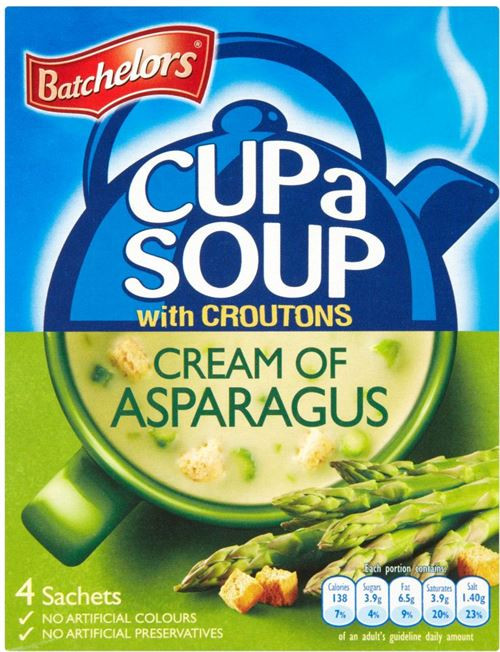Batchelors Cup A Soup - Cream Of Asparagus 117g
