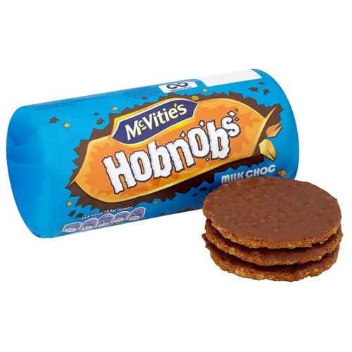 Mcvities Milk Chocolate Hobnobs Tube 205g