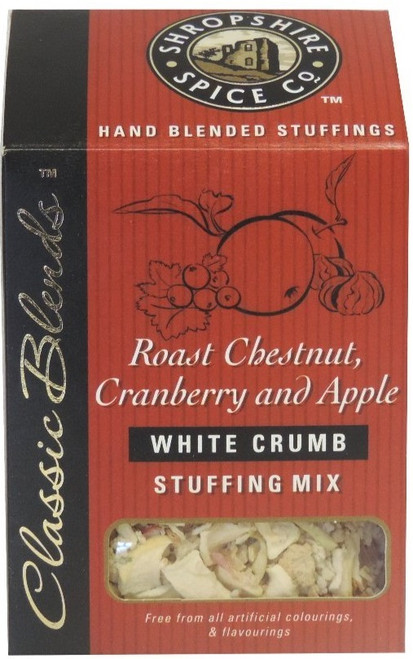 Shropshire Spice Co. Cranberry, Apple & Roasted Chestnut Stuffing Mix 150g