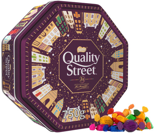 Quality Street Gifting Tin 750g **B/B END OF APRIL**