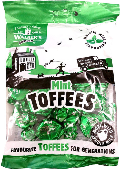 Walkers Nonsuch Mint Toffee 150g