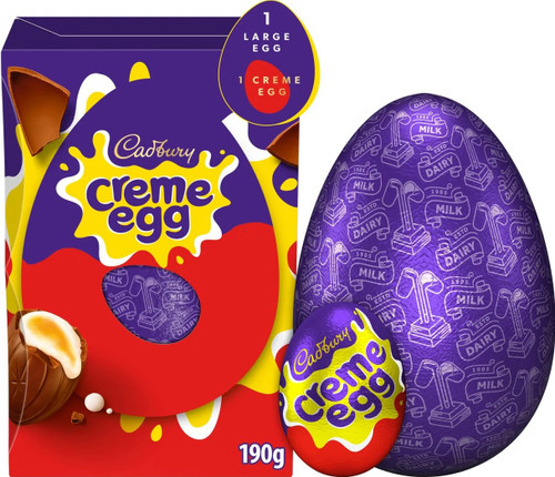 Crunchie Large Easter Egg 167g | British Food Depot
