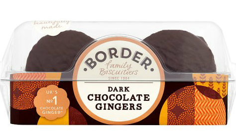 Borders Dark Chocolate Ginger Biscuits 175g