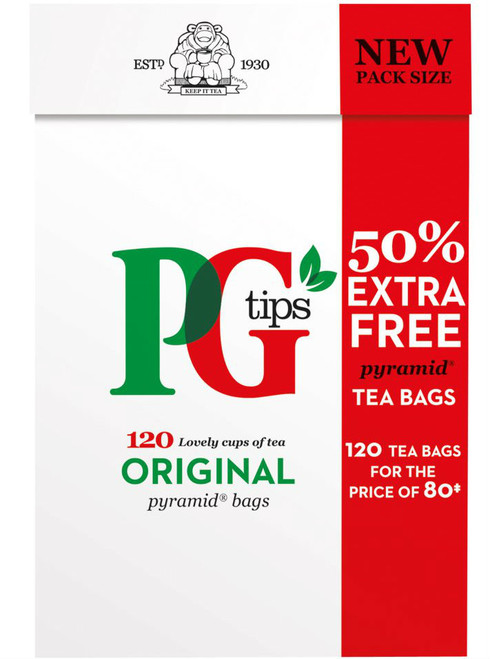 PG Tips 120 Pack (Best By End Feb)