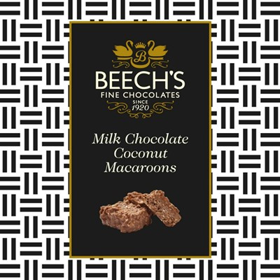 Beechs Milk Chocolate Coconut Macaroons 90g