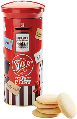 Mr. Stanley Post Box Shortbread Tin 150g