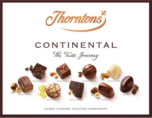 Thornton's Continental Gift Box 264g *B/B JUNE 30TH*