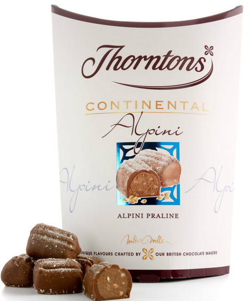 Thorntons Continental Alpini Chocolates Carton 180g *Best Before September 30, 2020*