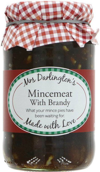 Mrs Darlingtons Mincemeat with Brandy 410g **Pre-Order**
