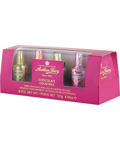 Athen Berg Dark Chocolate Cocktail Liqueurs 125g