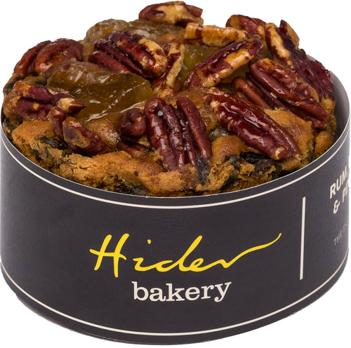 Hider Bakery Rum, Pineapple & Pecan Cake 400g