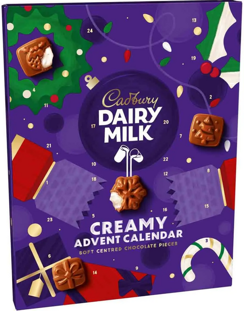 Dairy Milk Creamy Advent Calendar 170g