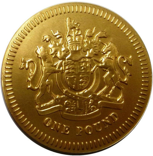 Alberts Giant Milk Chocolate £1 Coin 21g