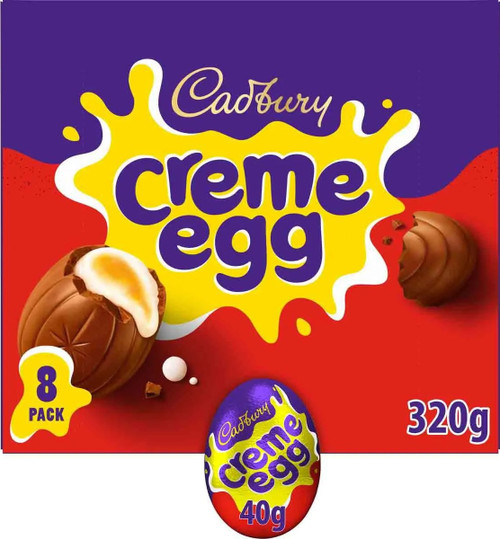 Creme Egg 8 Pack Box 320g