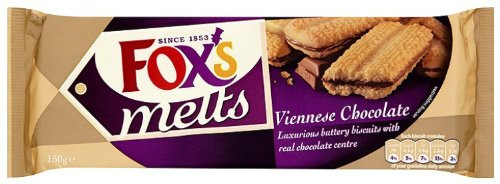 Foxs Viennese Melts Chocolate 180g