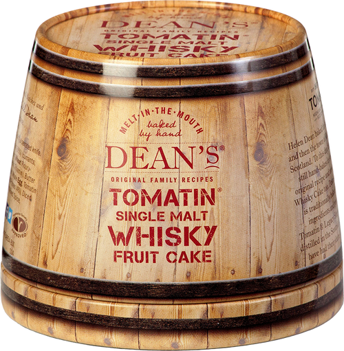 Dean's Tomatin Single Malt Whiskey Fruit Cake 240g