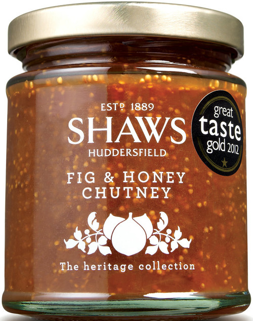 Shaws of Huddersfield Fig & Honey Chutney 195g