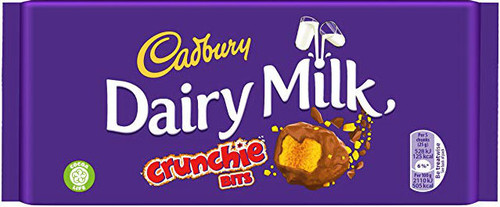 Dairy Milk Crunchie Large Block 180g