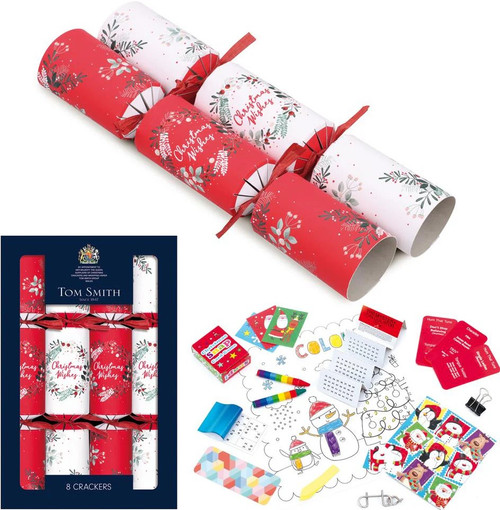 Tom Smith Traditional Christmas Crackers Pack of 8