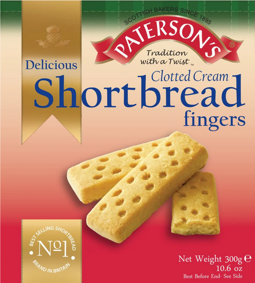 Paterson Shortbread Fingers 300g