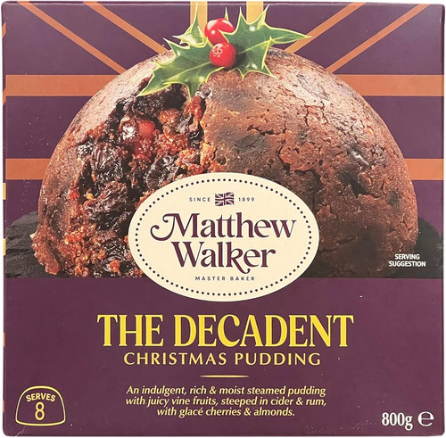 Matthew Walker Decetant Christmas Pudding Large 800g ***Pre-Order***
