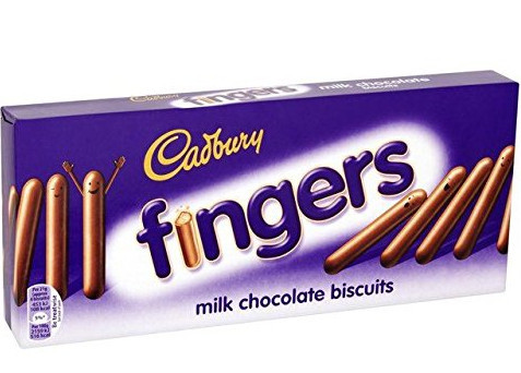 Milk Chocolate Fingers 114g