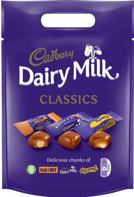 Dairy Milk Chunks Classics Pouch 270g **Pre-Order**